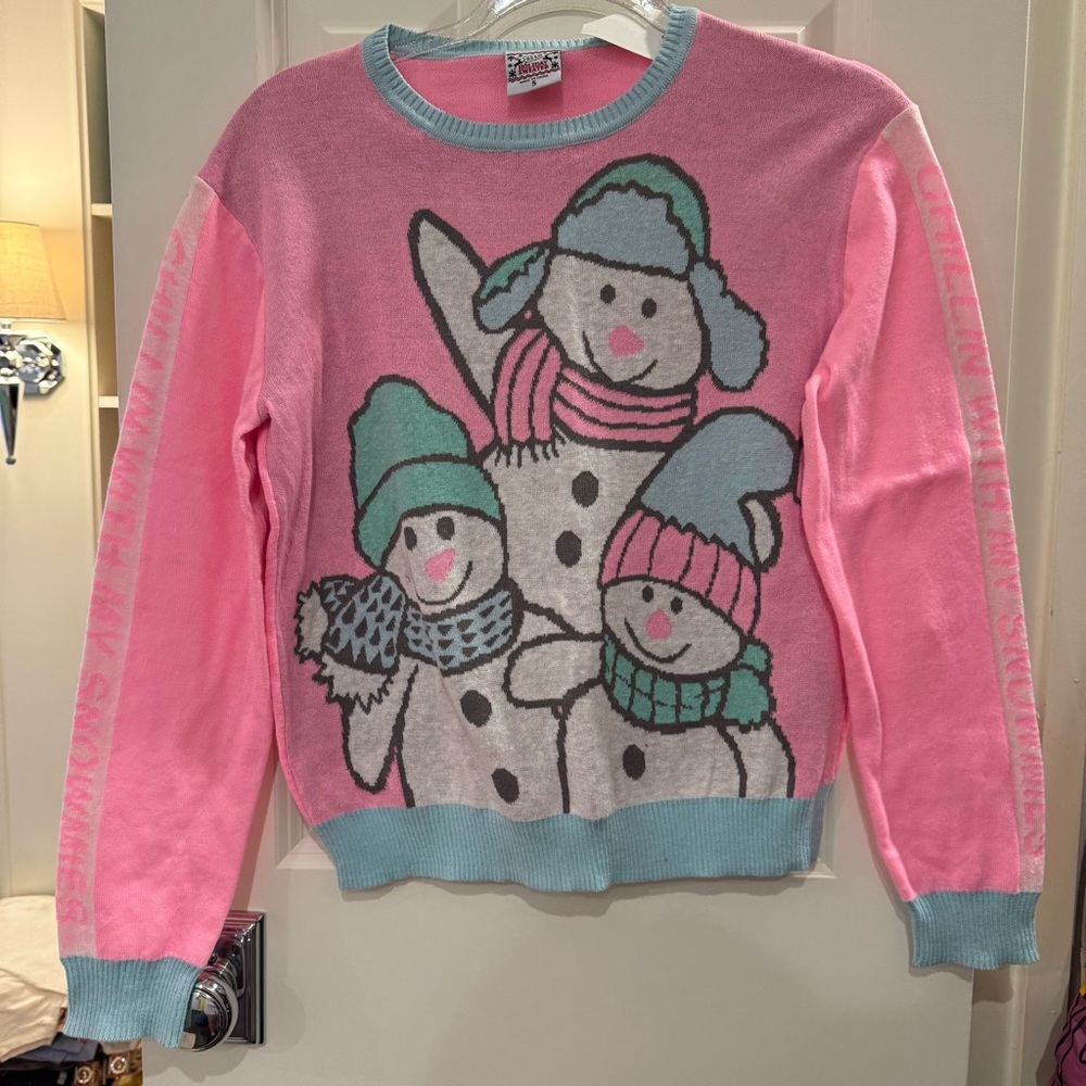 Well Worn “Chillin With My Snowmies” Ugly Christmas Sweater size Medium NWT